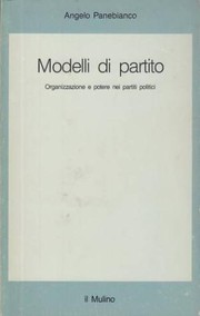 Cover of Modelli di partito by Angelo Panebianco