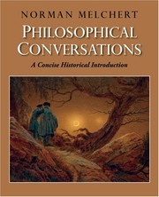 Cover of Philosophical conversations by Norman Melchert