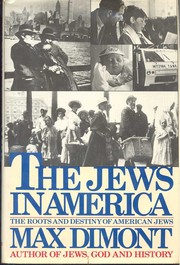 Front cover of The Jews in America by Max I. Dimont