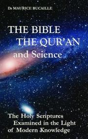 Front cover of La Bible, le Coran et la science by Maurice Bucaille