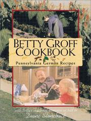 Front cover of Betty Groff cookbook by Betty Groff