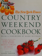 Front cover of The New York Times country weekend cookbook by Linda Amster