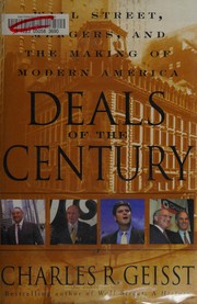 Cover of Deals of the century by Charles R Geisst