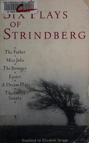 Front cover of Six Plays of Strindberg by August Strindberg