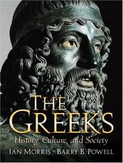 Cover of The Greeks by Ian Morris