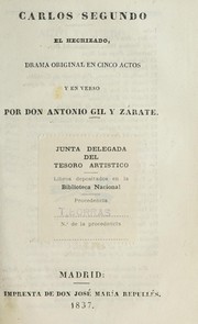 Cover of Carlos Segundo, el Hechizado by Antonio Gil y Zárate