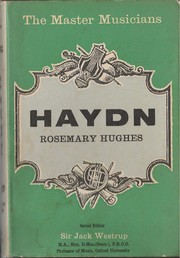 Cover of Haydn by Rosemary Hughes