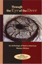 Front cover of Through the eye of the deer by Carol Comfort