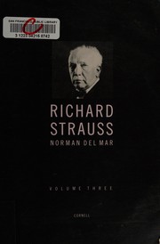 Cover of Richard Strauss by Norman Del Mar