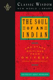 Cover of The soul of an Indian and other writings from Ohiyesa (Charles Alexander Eastman) by Charles Alexander Eastman