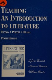 Cover of Teaching, an introduction to literature by Barnet