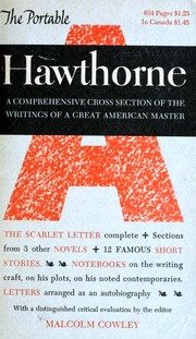 Front cover of The Portable Hawthorne by Nathaniel Hawthorne