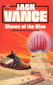 Front cover of Slaves of the Klau by Jack Vance