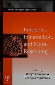 Front cover of Emotions, imagination, and moral reasoning by Robyn Langdon
