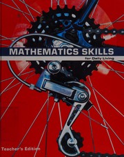 Front cover of Mathematics skills for daily living by Albert P. Shulte