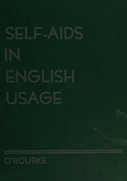 Front cover of Self-aids in English usage by L. J. O'Rourke