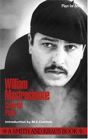 Cover of William Mastrosimone by William Mastrosimone