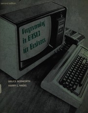 Cover of Programming in BASIC for business by Bruce Bosworth