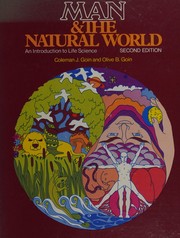 Front cover of Man and the natural world by Coleman Jett Goin
