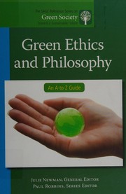 Front cover of Green ethics and philosophy by Julie Newman