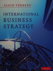 Cover of International business strategy by Alain Verbeke