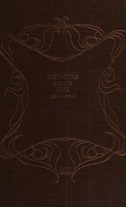 Front cover of Aesthetics and the arts by Lee A. Jacobus