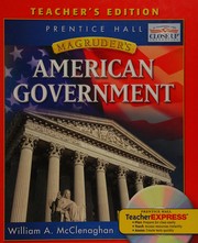 Front cover of Prentice Hall 2006 Edition Magruder's American Government TEACHER'S EDITION by Dr. Christine Compston