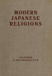 Front cover of Modern Japanese religions by Clark B. Offner