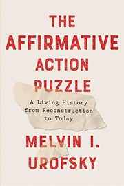 Front cover of The Affirmative Action Puzzle by Melvin I. Urofsky