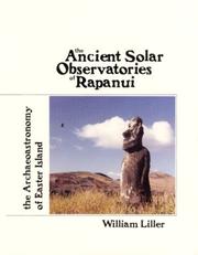 Front cover of The ancient solar observatories of Rapanui by William Liller