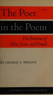 Cover of The poet in the poem by George Thaddeus Wright