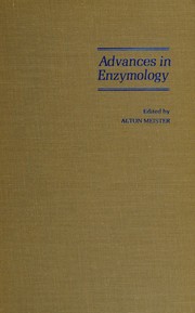 Front cover of Advances in Enzymology - Volume 39 by Alton Meister