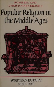 Front cover of Popular religion in the Middle Ages by Brooke Ross, Rosalind