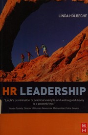 Front cover of HR leadership by Linda Holbeche