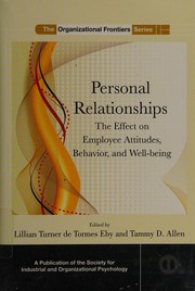 Cover of Personal relationships by Lillian Turner de Tormes Eby