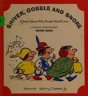 Cover of Shiver, gobble, and snore by Marie Winn