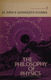 Front cover of The philosophy of physics by Vincent Edward Smith