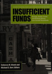 Front cover of The insufficient funds by Rebecca M. Blank