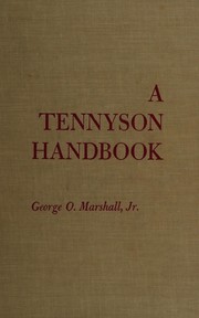 Front cover of A Tennyson handbook by George O. Marshall