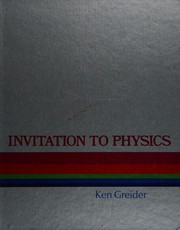 Cover of Invitation to physics by Ken Greider