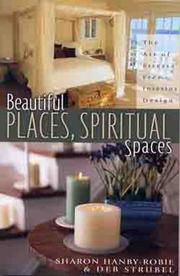 Cover of Beautiful places, spiritual spaces by Sharon Hanby-Robie
