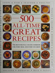 Cover of 500 all-time great recipes by Unknown
