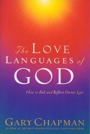 Cover of The Love Languages of God by Gary Chapman