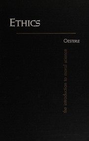 Cover of Ethics by John A. Oesterle