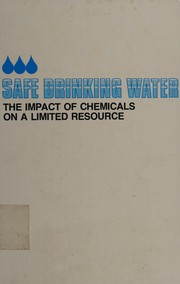 Cover of Safe drinking water by Rip G. Rice