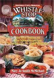 Front cover of Irondale Cafe original whistle stop cookbook by Mary Jo Smith McMichael