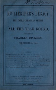 Front cover of Mrs. Lirriper's Legacy by Charles Dickens