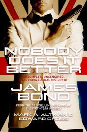 Cover of Nobody Does It Better by Gross, Edward
