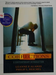 Cover of Corrections by Leanne Fiftal Alarid