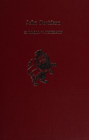 Cover of John Davidson by Carroll V. Peterson